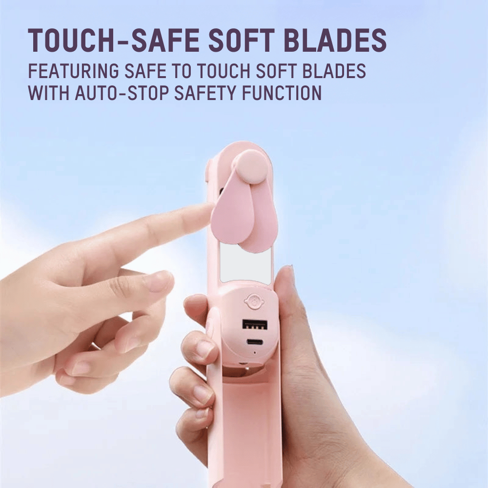 Advanced 5-in-1 Mini Handheld Fan